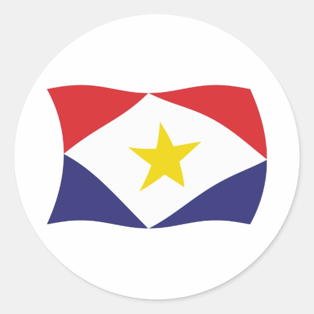 Adesivo da Bandeira de Saba (Frente)