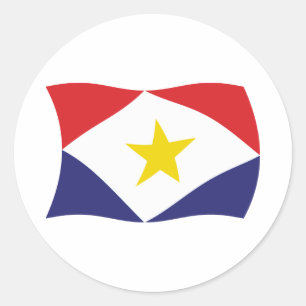 Adesivo da Bandeira de Saba