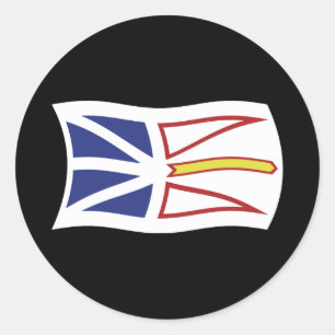 Adesivo da Bandeira de Terra Nova e Labrador