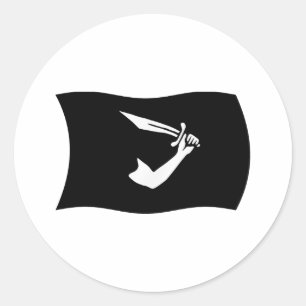 Adesivo da Bandeira de Thomas Tew