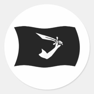 Adesivo da Bandeira de Thomas Tew