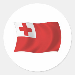 Adesivo da Bandeira de Tonga