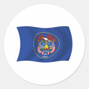 Adesivo da Bandeira de Utah