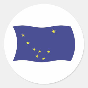 Adesivo da Bandeira do Alasca