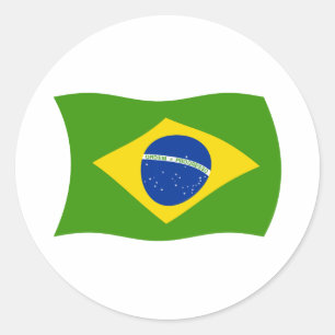 Adesivo da Bandeira do Brasil