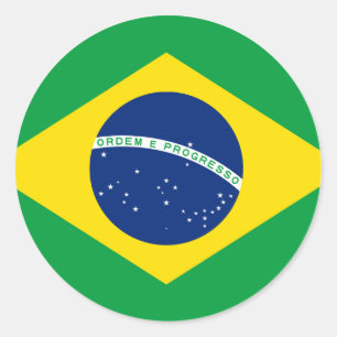 Adesivo da Bandeira do Brasil – Orgulho Brasileiro