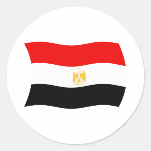 Adesivo da Bandeira do Egito