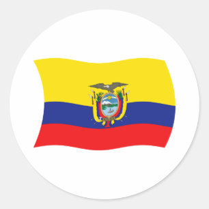 Adesivo da Bandeira do Equador