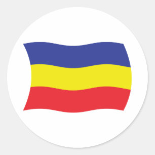 Adesivo da Bandeira do Khmer Kampuchea Krom