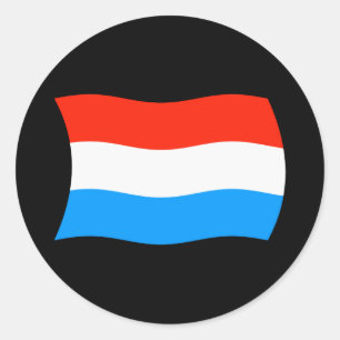 Adesivo da Bandeira do Luxemburgo