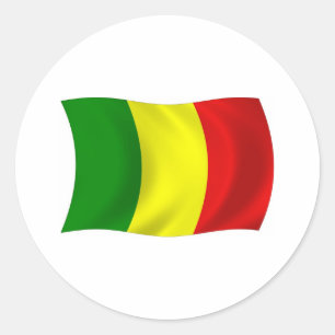 Adesivo da Bandeira do Mali