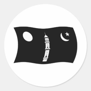 Adesivo da Bandeira do Movimento Ahmadiyya