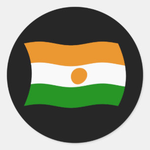 Adesivo da Bandeira do Níger