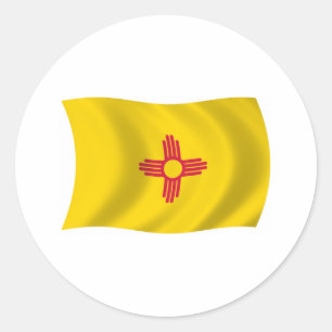 Adesivo da Bandeira do Novo México