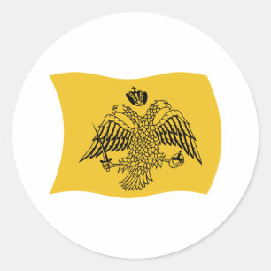 Adesivo da bandeira do Patriarca Ecumênico