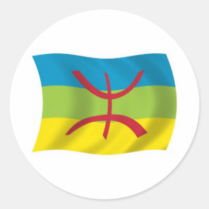 Adesivo da Bandeira do Povo Berbere