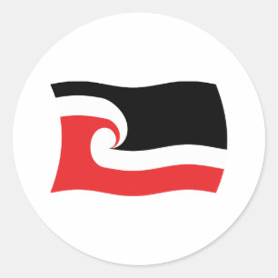 Adesivo da Bandeira do Povo Maori