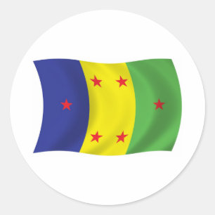 Adesivo da Bandeira do Povo Ogoni