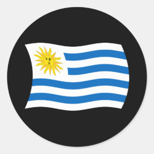 Adesivo da Bandeira do Uruguai