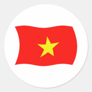 Adesivo da Bandeira do Vietnã