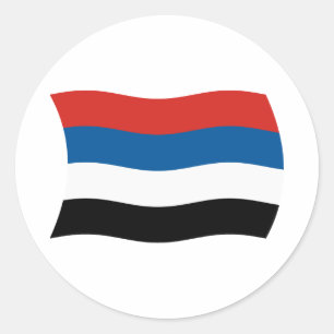 Adesivo da Bandeira dos Povos Indígenas da Colômbi