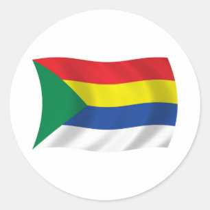 Adesivo da Bandeira Druzista