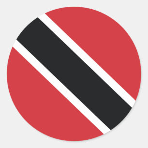Adesivo da Bandeira Nacional de Trinidad e Tobago