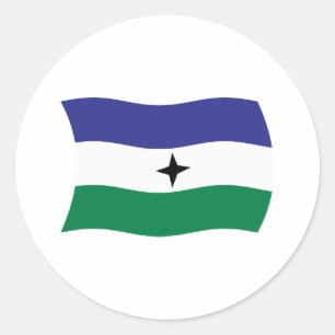 Adesivo da Bandeira Nacionalista Bubi