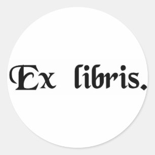 Adesivo Da biblioteca