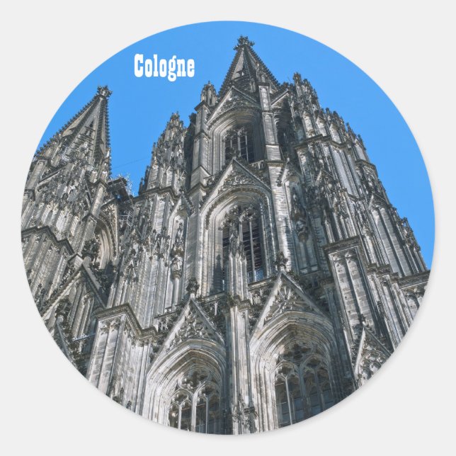 Adesivo da Catedral de Colônia (Frente)