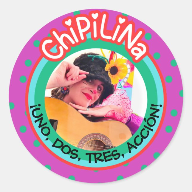 Adesivo da ChiPiliNa (Frente)