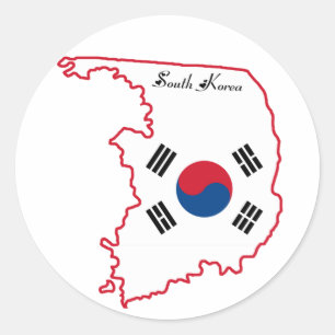 Adesivo da Coreia do Sul
