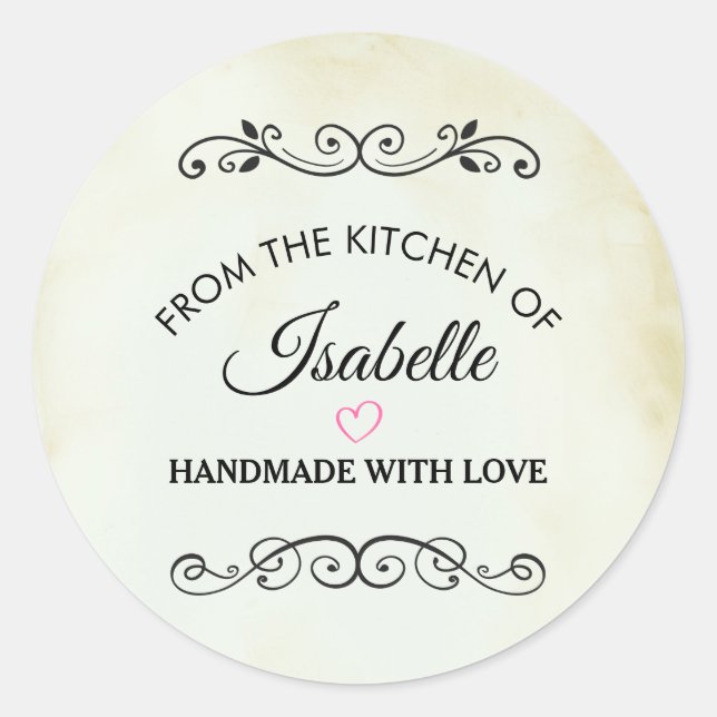 Adesivo Da Cozinha da Vintage Ocidental (Frente)