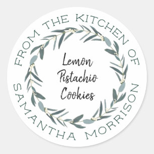 Adesivo Da Cozinha De Eucalipto Wreath Moderno