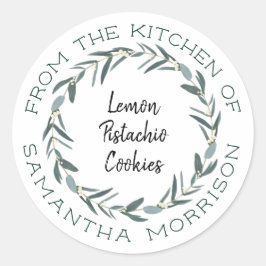 Adesivo Da Cozinha De | Eucalyptus Wreath Moderno