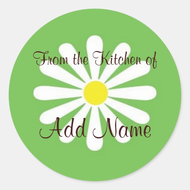 Adesivo Da cozinha de Lable (Frente)