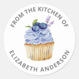 Adesivo Da Cozinha do Cupcake Pastelaria Cla