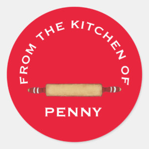 Adesivo Da Cozinha do Mínimo Pin Vermelho Vermelho