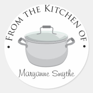 Adesivo Da cozinha - do pote conservado em estoque