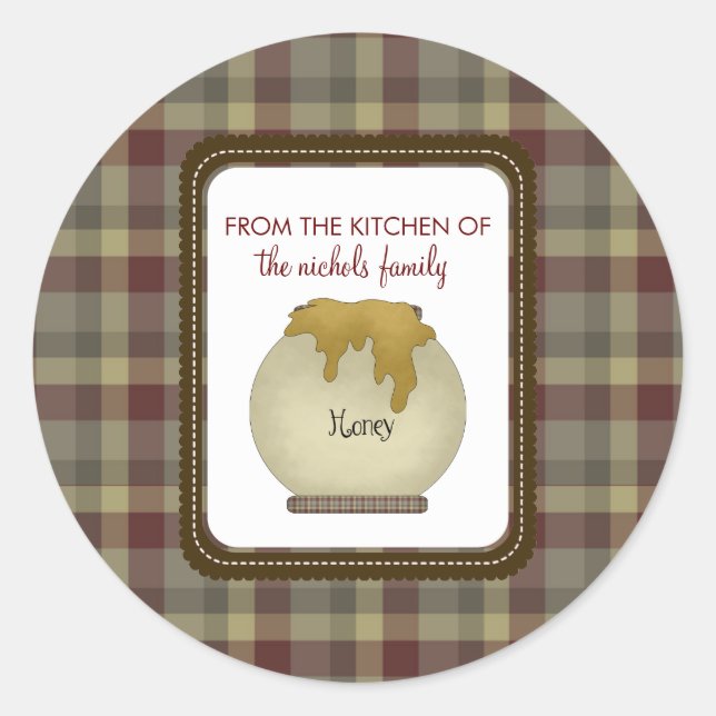 Adesivo Da Cozinha Dos Pinheiros (Frente)