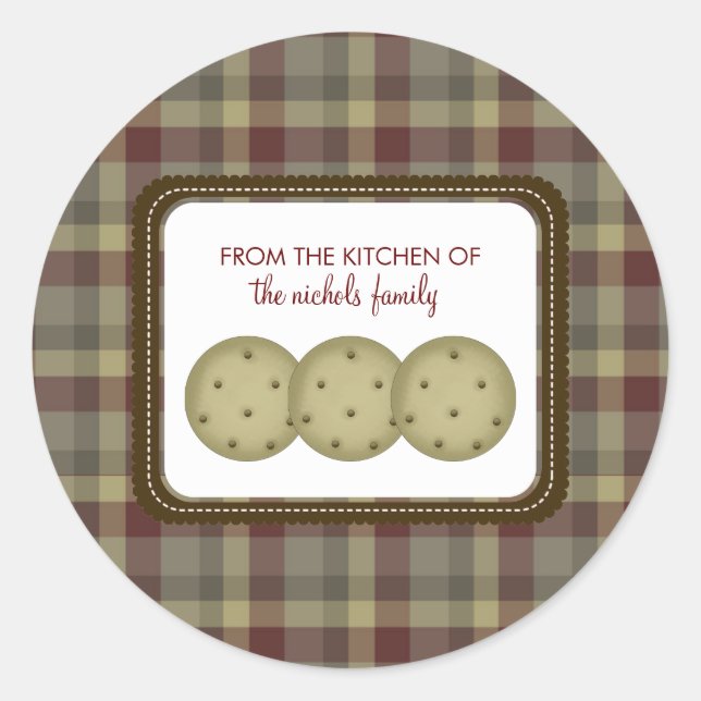 Adesivo Da Cozinha Dos Pinheiros (Frente)