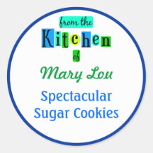 Da Cozinha dos Sticks Verdes Azuis