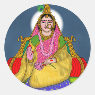 Adesivo da Deusa Radha