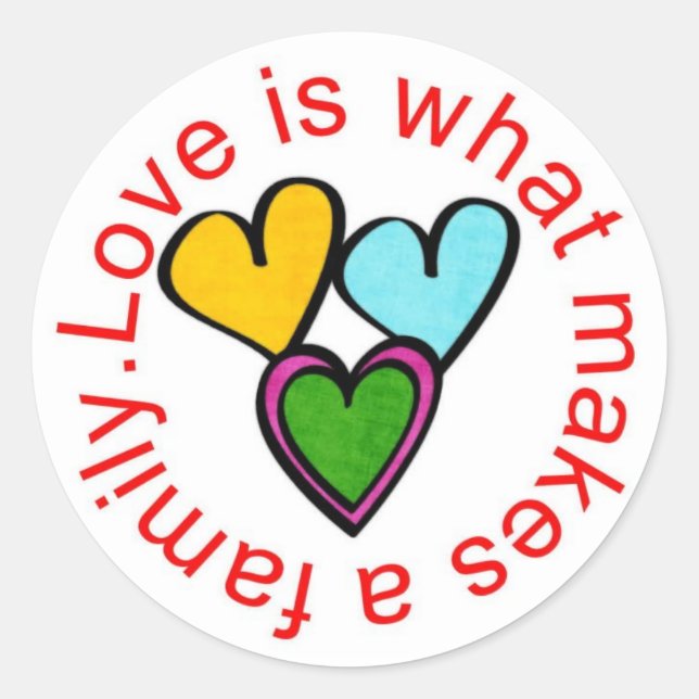 adesivo da família (Frente)