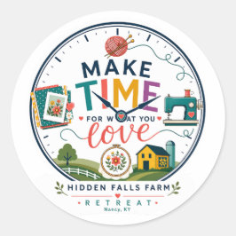 Adesivo da Hidden Falls Farm
