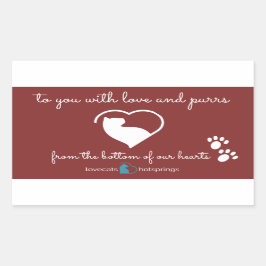 adesivo da lovecats hotsprker