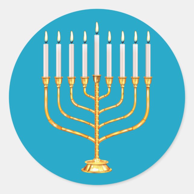 adesivo da menorah (Frente)