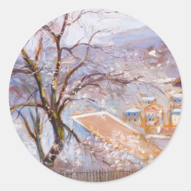 Adesivo Da periferia de Paris, Hugo Simberg (Frente)