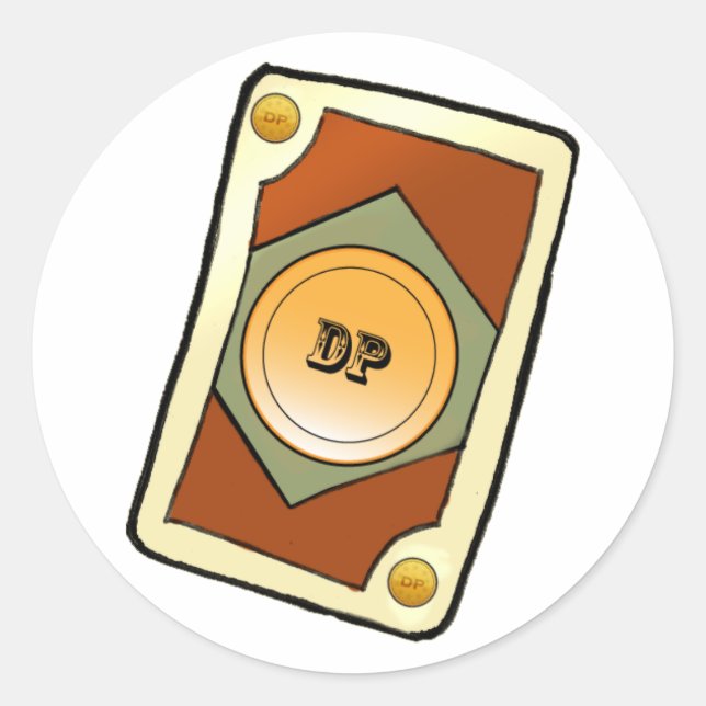 Adesivo da placa DP (Frente)