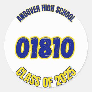 Adesivo da Turma de 2025 de Andover